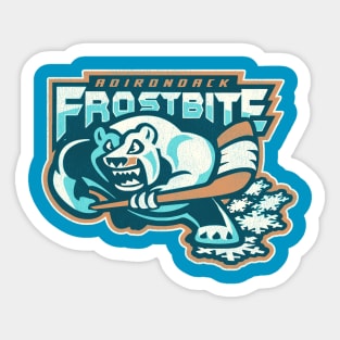 Defunct Adirondack Frostbite Hockey Team Sticker